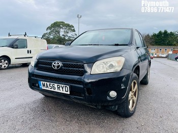 Location: Plymouth - 2006 TOYOTA RAV4 XT4 D-4D Estate REG: MA56RYD, Keys: No, MOT Expiry date: 17/01/2024, 2231 Diesel, 6 Speed Manual Diesel, Former Keepers: 6