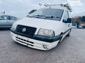 Location: Plymouth - 2006 FIAT SCUDO SX DYNAMIC JTD Panel Van REG: CE06TFV, Keys: No, MOT Expiry date: 08/08/2025, 1997 Diesel, 5 Speed Manual Diesel, Former Keepers: 5