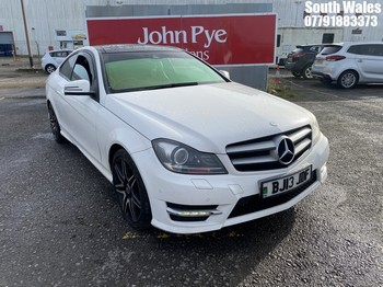 Location: South Wales - 2013 MERCEDES BENZ C220 AMG SPORT + CDI BLUE COUPE REG: BJ13JDF, 2143CC DIESEL, 7 SPEED AUTO DIESEL, Former Keepers: 2, Keys: Yes, MOT Expiry date: 14/01/2026