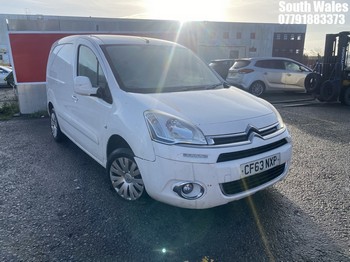 Location: South Wales - 2014 CITROEN BERLINGO 625 ENTERPRISE H PANEL VAN REG: CF63NXP, 1560CC DIESEL, 5 SPEED MANUAL DIESEL, Former Keepers: 1, Keys: No, MOT Expiry date: 13/02/2024