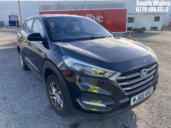 Location: South Wales - 2016 HYUNDAI TUCSON S BLUE DRIVE 2WD C Estate REG: MJ66KKG, Keys: No, MOT Expiry date: 01/12/2025, 1685 Diesel, 6 Speed Manual Diesel, Former Keepers: 2