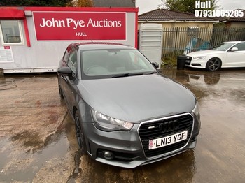 Location: Hull - 2013 AUDI A1 S LINE TFSI S-A 5 Door Hatchback REG: LN13YGF, Keys: No, MOT Expiry date: 29/08/2025, 1390 Petrol, 7 Speed S-Auto Petrol, Former Keepers: 12