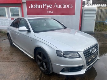 Location: Hull - 2008 AUDI A4 S LINE TDI 4 Door Saloon REG: CX58YOM, Keys: No, MOT Expiry date: 26/04/2025, 1968 Diesel, 6 Speed Manual Diesel, Former Keepers: 10