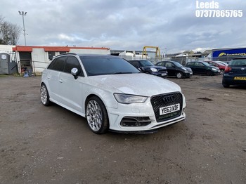 Location: Leeds - 2013 AUDI S3 QUATTRO S-A 5 DOOR HATCHBACK REG: YE63KDF, 1984cc PETROL, 6 SPEED SEMI AUTO PETROL, Former Keepers: 8, Keys: No, MOT Expiry date: 28-02-2025