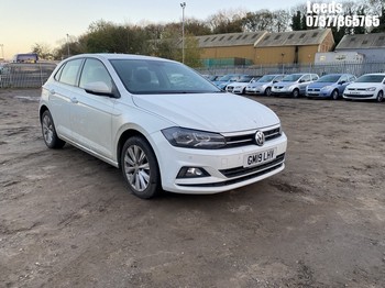 Location: Leeds - 2019 VOLKSWAGEN POLO SEL TDI 5 DOOR HATCHBACK REG: GM19LHV, 1598cc DIESEL, 5 SPEED MANUAL DIESEL, Former Keepers: 1, Keys: Yes, MOT Expiry date: 07-12-2025