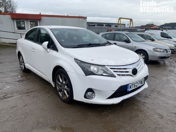 Location: Leeds - 2012 TOYOTA AVENSIS T4 D-4D 4 Door Saloon REG: MT62FWO, Keys: No, MOT Expiry date: 24-11-2024, 1995 Diesel, 6 Speed Manual Diesel, Former Keepers: 4