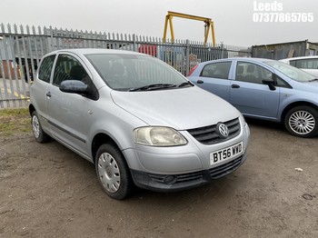 Location: Leeds - 2007 VOLKSWAGEN URBAN FOX 55 3 Door Hatchback REG: BT56WWD, Keys: No, MOT Expiry date: 22-02-2024, 1198 Petrol, 5 Speed Manual Petrol, Former Keepers: 6