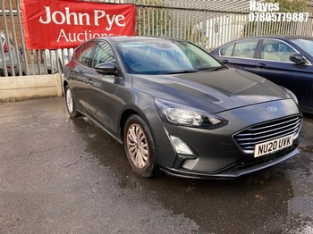 Location: Hayes - 2020 FORD FOCUS TITANIUM 5 Door Hatchback REG: NU20UVK, Keys: Yes, MOT Expiry date: 02/06/2025, 999 Petrol, 6 Speed Manual Petrol, Former Keepers: 2