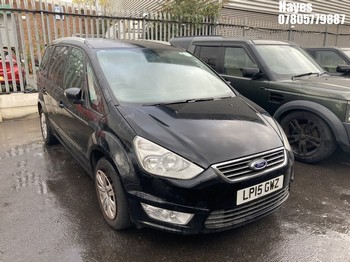 Location: Hayes - 2015 FORD GALAXY ZETEC TDCI AUTO MPV REG: LP15GWZ, Keys: No, MOT Expiry date: 30/05/2025, 1997 Diesel, 6 Speed Auto Diesel, Former Keepers: 4