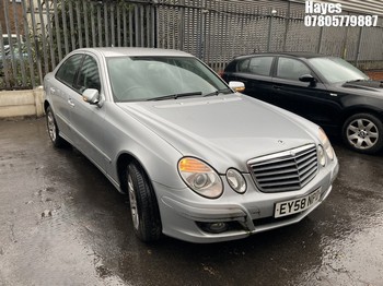 Location: Hayes - 2008 MERCEDES-BENZ E280 CDI EXECUTIVE SE AUT 4 Door Saloon REG: EY58NPD, Keys: No, MOT Expiry date: 15/12/2023, 2987 Diesel, 7 Speed Auto Diesel, Former Keepers: 2