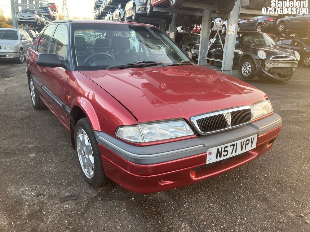 Location: Stapleford - 1995 ROVER 214 SEI 5 Door Hatchback REG: N571VPY, Keys: Yes, MOT Expiry date: 05/06/2025, 1396 Petrol, 5 Speed Manual Petrol, Former Keepers: 8