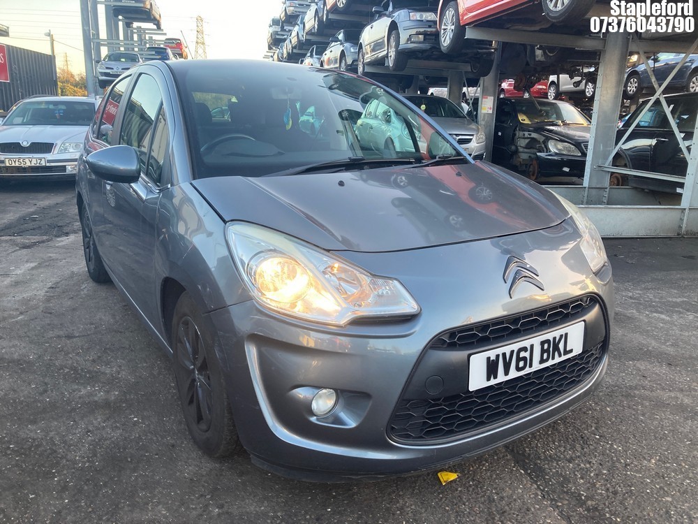 Location: Stapleford - 2011 CITROEN C3 VTR+ HDI 5 Door Hatchback REG: WV61BKL, Keys: Yes, MOT Expiry date: 31/10/2025, 1398 Diesel, 5 Speed Manual Diesel, Former Keepers: 3