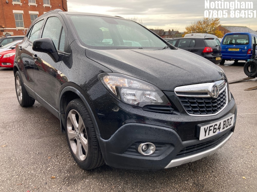 Location: Nottingham - 2014 VAUXHALL MOKKA EXCLUSIV S/S 5 DOOR HATCHBACK REG: YF64BDZ, 1598cc PETROL, 5 SPEED MANUAL PETROL, Former Keepers: 3, Keys: Yes, MOT Expiry date: 02/05/2026