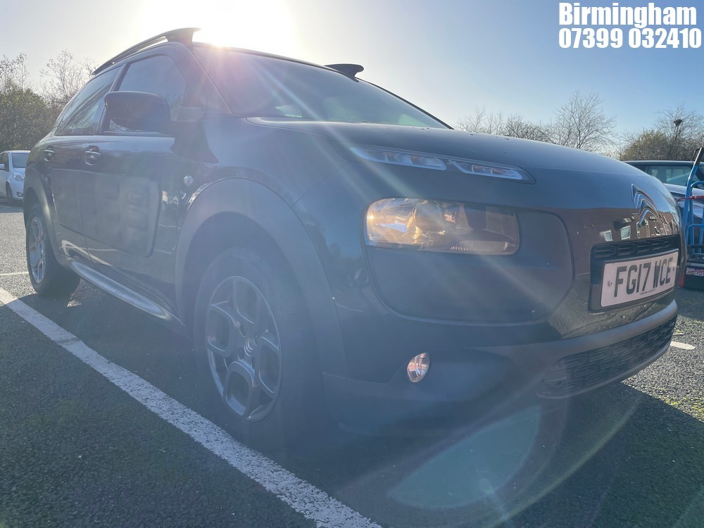 Location: Birmingham - 2017 CITROEN C4 CACTUS FEEL PURETECH 5 DOOR HATCHBACK REG: FG17WCE, 1200CC PETROL, 5 SPEED MANUAL PETROL, Former Keepers: 3, Keys: Yes, MOT Expiry date: 27/03/2026