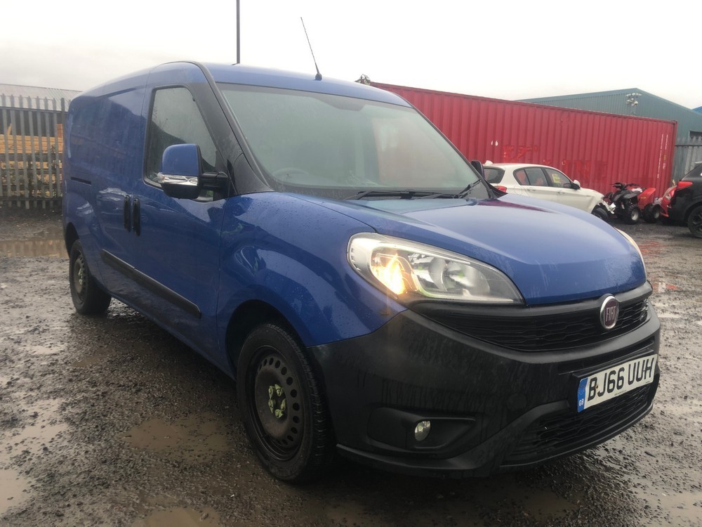 Location: Edinburgh - 2016 FIAT DOBLO SX MULTIJET Panel Van REG: BJ66UUH, Keys: Yes, MOT Expiry date: 26/06/2025, 1248 Diesel, 5 Speed Manual Diesel, Former Keepers: 3