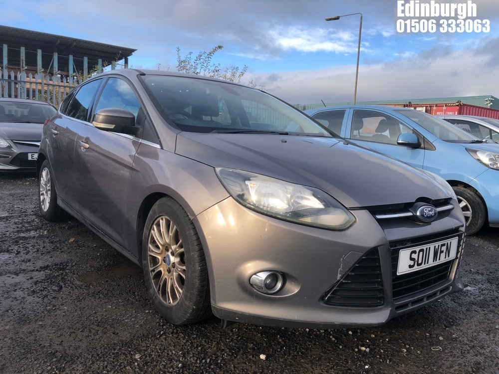 Location: Edinburgh - 2011 FORD FOCUS TITANIUM TDCI 5 Door Hatchback REG: SO11WFN, Keys: Yes, MOT Expiry date: 17/10/2025, 1560 Diesel, 6 Speed Manual Diesel, Former Keepers: 4