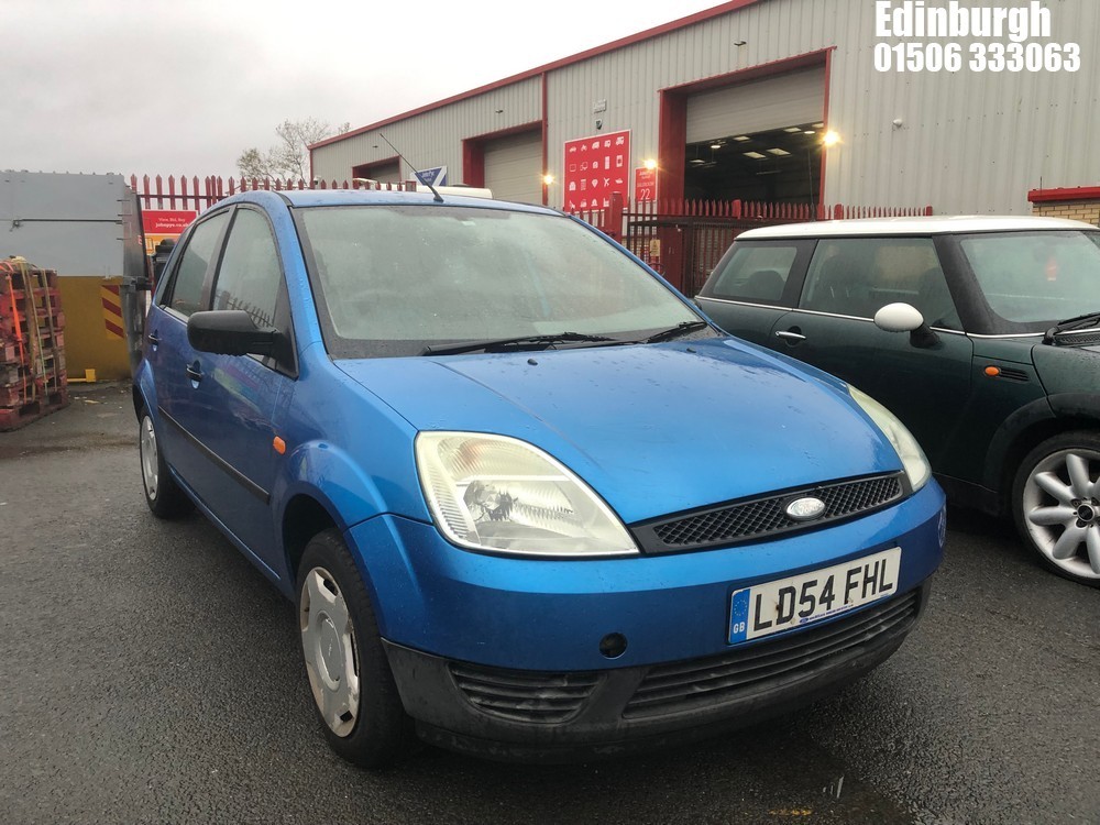 Location: Edinburgh - 2004 FORD FIESTA FINESSE SEMI-AUTO 5 Door Hatchback REG: LD54FHL, Keys: No, MOT Expiry date: 06/03/2026, 1388 Petrol, 5 Speed Semi Auto Petrol, Former Keepers: 6