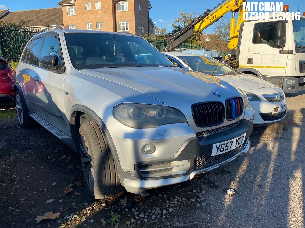 Location: Mitcham - 2007 BMW X5 SE 5S 4.8I AUTO Estate REG: YG57YCV, Keys: No, MOT Expiry date: 18/10/2025, 4799 Petrol, 6 Speed Auto Petrol, Former Keepers: 4