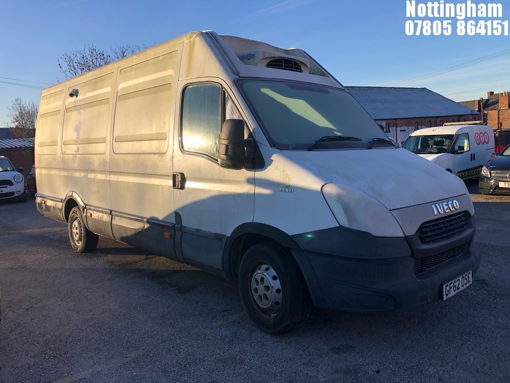 Location: Nottingham - 2012 IVECO DAILY 35S11 LWB Panel Van REG: GF62OSE, Keys: No, MOT Expiry date: 06/10/2023, 2287 Diesel, 5 Speed Manual Diesel, Former Keepers: 6