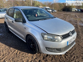 Location: Peterborough - 2012 VOLKSWAGEN POLO S 70 5 Door Hatchback REG: GK12ZYV, Keys: No, MOT Expiry date: 20/12/2025, 1198 Petrol, 5 Speed Manual Petrol, Former Keepers: 4