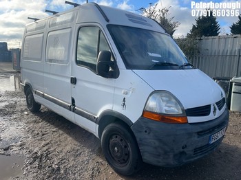 Location: Peterborough - 2007 RENAULT MASTER MM35 DCI 120 Panel Van REG: FG57YZF, Keys: No, MOT Expiry date: 10/01/2025, 2464 Diesel, 6 Speed Manual Diesel, Former Keepers: 3