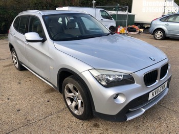 Location: Brentwood - 2011 BMW X1 SDRIVE20D SE AUTO Estate REG: KV11GVM, Keys: No, MOT Expiry date: 08.10.2025, 1995 Diesel, 6 Speed Auto Diesel, Former Keepers: 6