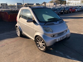 Location: Brentwood - 2006 SMART CITY PASSION 61 AUTO Convertible REG: L22NSS, Keys: No, MOT Expiry date: 29.08.2025, 698 Petrol, 6 Speed Auto Petrol, Former Keepers: 6