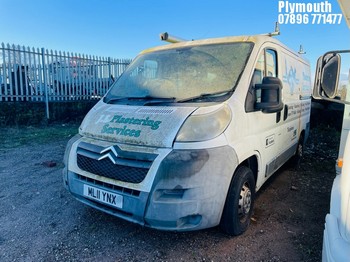 Location: Plymouth - 2011 CITROEN RELAY 33 HDI 100 SWB Panel Van REG: ML11YNX, Keys: No, MOT Expiry date: 16/09/2022, 2198 Diesel, 5 Speed Manual Diesel, Former Keepers: 5