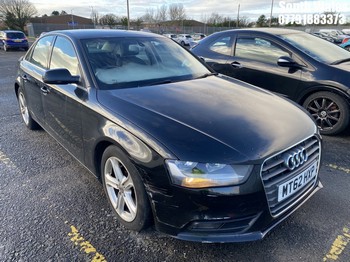 Location: South Wales - 2013 AUDI A4 TECHNIK TDI 4 Door Saloon REG: MT62HXP, 1968cc Diesel, 6 Speed Manual Diesel, Former Keepers: 1, Keys: Yes, MOT Expiry date: 20/07/2026