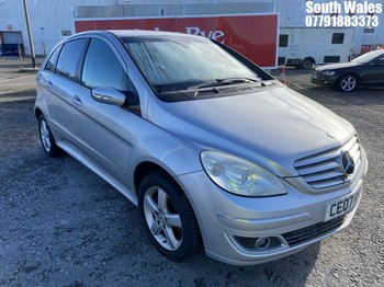Location: South Wales - 2007 MERCEDES B150 SE MPV REG: CE07MWY, Keys: No, MOT Expiry date: 13/04/2026, 1498 Petrol, 5 Speed Manual Petrol, Former Keepers: 5