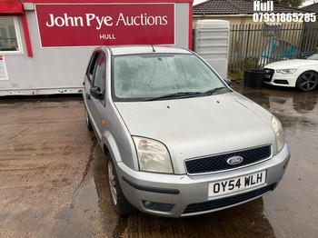 Location: Hull - 2004 FORD FUSION 3 AUTO 5 Door Hatchback REG: OY54WLH, Keys: No, MOT Expiry date: 21/01/2026, 1596 Petrol, 5 Speed Auto Petrol, Former Keepers: 5