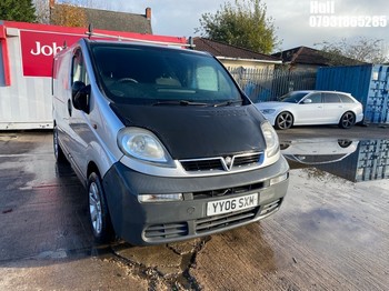 Location: Hull - 2006 VAUXHALL VIVARO 2700 DI SWB Panel Van REG: YY06SXM, Keys: No, MOT Expiry date: 22/01/2026, 1870 Diesel, 5 Speed Manual Diesel, Former Keepers: 14