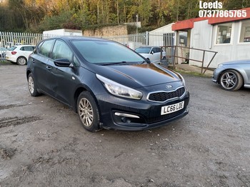 Location: Leeds - 2016 KIA CEED 1 5 Door Hatchback REG: LC66LDE, 1368cc Petrol, 6 Speed Manual Petrol, Former Keepers: 2, Keys: No, MOT: Expiry date29-10-2025