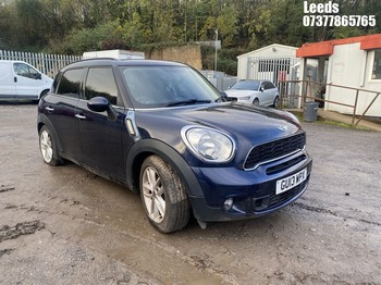 Location: Leeds - 2013 MINI COUNTRYMAN COOPER SD AUTO 5 Door Hatchback REG: GU13WPX, Keys: No, MOT Expiry date: 04-08-2024, 1995 Diesel, 6 Speed Auto Diesel, Former Keepers: 6