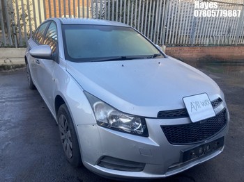 Location: Hayes - 2011 CHEVROLET CRUZE S 4 Door Saloon REG: AY11WRK, Keys: No, MOT Expiry date: 03/04/2026, 1598 Petrol, 5 Speed Manual Petrol, Former Keepers: 4