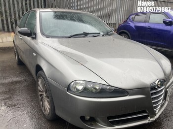 Location: Hayes - 2009 ALFA ROMEO 147 COLLEZIONE TS 5 Door Hatchback REG: LG59NFX, Keys: No, MOT Expiry date: 28/09/2025, 1598 Petrol, 5 Speed Manual Petrol, Former Keepers: 3
