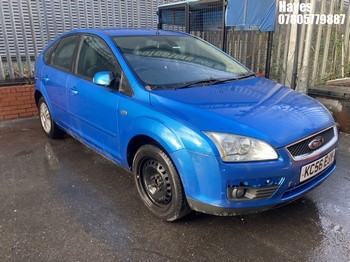 Location: Hayes - 2007 FORD FOCUS GHIA T 5 Door Hatchback REG: KC56EJY, Keys: No, MOT Expiry date: 06/10/2025, 1596 Petrol, 5 Speed Manual Petrol, Former Keepers: 9