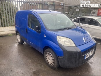 Location: Hayes - 2010 CITROEN NEMO 610 X Panel Van REG: HN59DZD, Keys: No, MOT Expiry date: 30/03/2026, 1360 Petrol, 5 Speed Manual Petrol, Former Keepers: 6