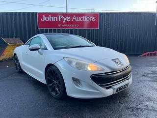 Location: Stapleford - 2011 PEUGEOT RCZ GT THP 156 Coupe REG: NX61RZZ, Keys: Yes, MOT Expiry date: 24/07/2026, 1598 Petrol, 6 Speed Manual Petrol, Former Keepers: 5