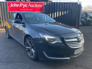 Location: Stapleford - 2014 VAUXHALL INSIGNIA DESIGN CDTI 5 Door Hatchback REG: VU63GVJ, Keys: Yes, MOT Expiry date: 06/12/2025, 1956 Diesel, 6 Speed Manual Diesel, Former Keepers: 6