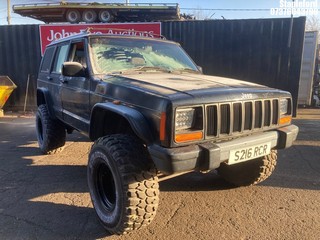 Location: Stapleford - 1999 JEEP CHEROKEE TD SPORT Estate REG: S216RCR, Keys: Yes, MOT Expiry date: 03/09/2023, 2499 Diesel, 5 Speed Manual Diesel, Former Keepers: 6
