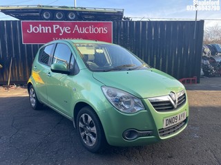 Location: Stapleford - 2009 VAUXHALL AGILA DESIGN 5 Door Hatchback REG: DN09AYV, Keys: Yes, MOT Expiry date: 27/12/2025, 1248 Diesel, 5 Speed Manual Petrol, Former Keepers: 11