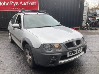 Location: Stapleford - 2004 ROVER STREETWISE S 5 Door Hatchback REG: KP04CLV, Keys: Yes, MOT Expiry date: 18/03/2026, 1396 Petrol, 5 Speed Manual Petrol, Former Keepers: 7