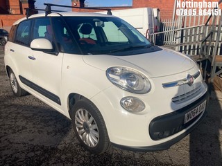 Location: Nottingham - 2015 FIAT 500L MPW POP STAR TWINAIR MPV REG: WO64OAU, 875cc PETROL, 6 SPEED MANUAL PETROL, Former Keepers: 3, Keys: Yes, MOT Expiry date: 04/08/2026