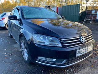 Location: Manchester - 2015 VOLKSWAGEN PASSAT EXECUTIVE TDI BMT 4 Door Saloon REG: VE64LHV, 1968 Diesel, 6 Speed Semi Auto Diesel, Former Keepers: 11, Keys: No, MOT Expiry date: 15/09/2026
