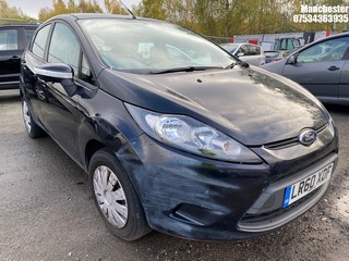 Location: Manchester - 2010 FORD FIESTA EDGE TDCI 68 5 DOOR HATCHBACK REG: LR60XDF, 1399cc DIESEL, 5 SPEED MANUAL DIESEL, Former Keepers: 6, Keys: No, MOT Expiry date: 07/03/2026