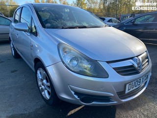Location: Manchester - 2009 VAUXHALL CORSA SXI A/C 5 Door Hatchback REG: DU09XTW, 1229 Petrol, 5 Speed Manual Petrol, Former Keepers: 10, Keys: No, MOT Expiry date: 28/07/2026