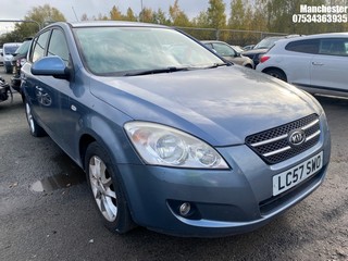 Location: Manchester - 2007 KIA CEE'D LS CRDI 5 Door Hatchback REG: LC57SWO, 1582 Diesel, 5 Speed Manual Diesel, Former Keepers: 6, Keys: No, MOT Expiry date: 15/07/2025