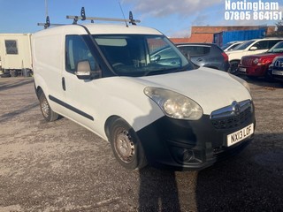 Location: Nottingham - 2013 VAUXHALL COMBO 2000 L1H1 CDTI SS E PANEL VAN REG: NX13LOF, 1248cc DIESEL, 5 SPEED MANUAL DIESEL, Former Keepers: 4, Keys: Yes, MOT Expiry date: 09/03/2026