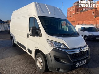 Location: Nottingham - 2018 CITROEN RELAY 35 L3H3 EPRISE BLUE PANEL VAN REG: LB18LTK, 1997cc DIESEL, 6 SPEED MANUAL DIESEL, Former Keepers: 2, Keys: Yes, MOT Expiry date: 19/10/2026
